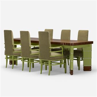 Seven Works: Rare dining set - Kem Weber