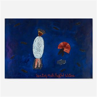 Fan Lady Meets Ruffled Waters - Harmony Hammond