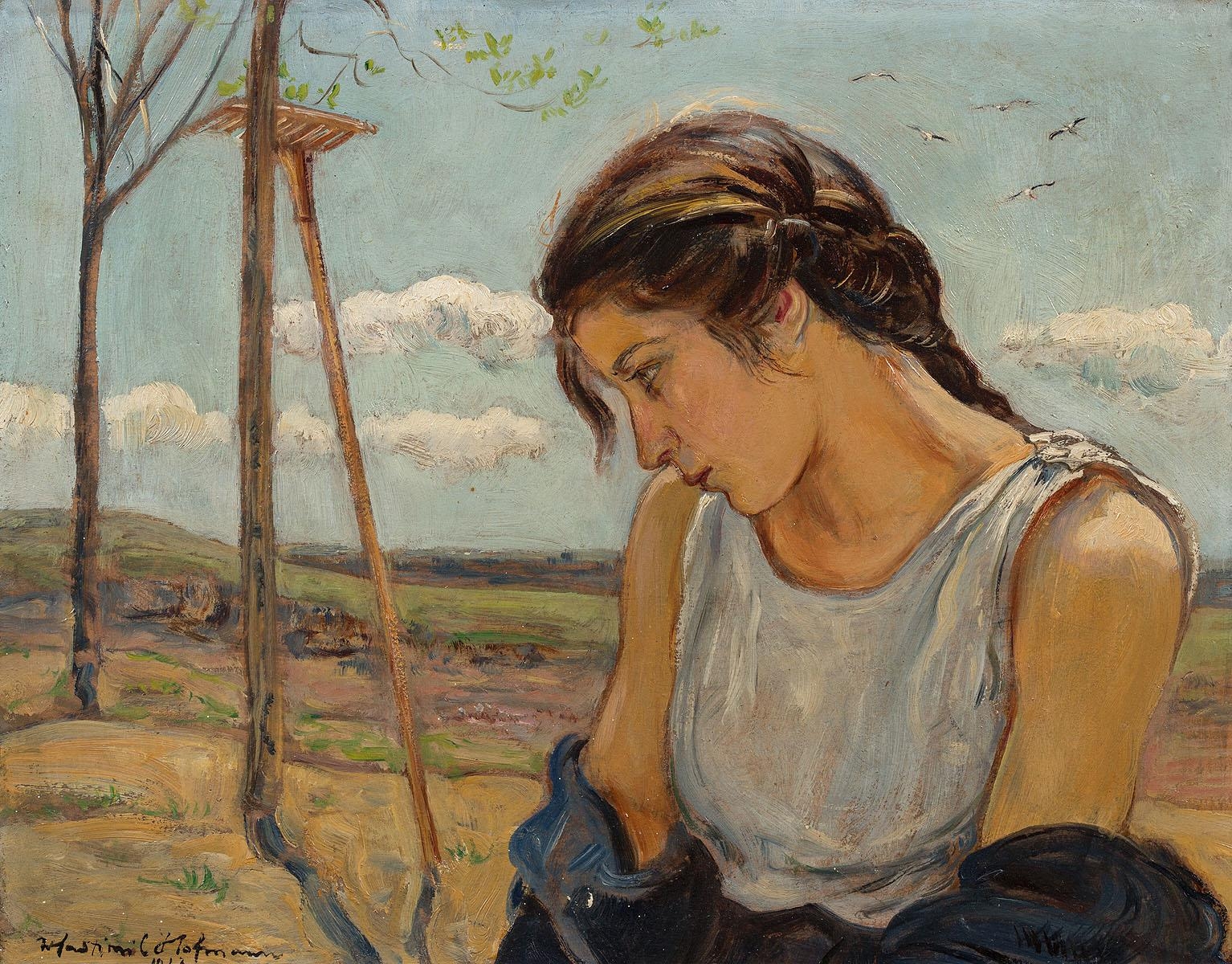 Художница elena kraft. Жюль паскин. Фёдор григорьевич кричевский. Художник 1 8. Уолтер лэнгли картины.