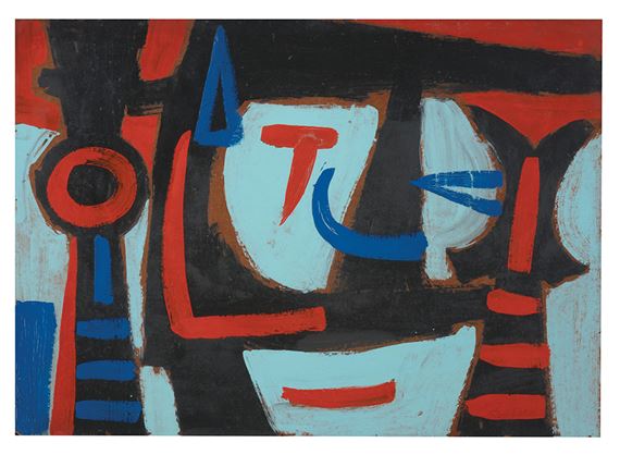 Untitled by Emerson S. Woelffer, Circa 1951