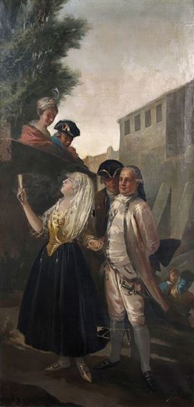 El militar y la señora by Francisco Javier Amerigo y Aparici