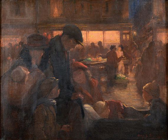 A STREET MARKET, WHITECHAPEL - Amy J. Drucker