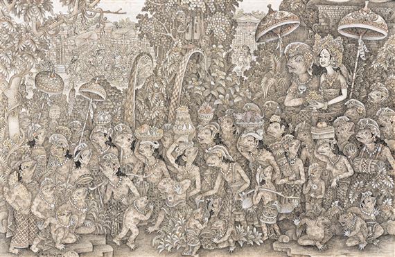 Iringan Penganten by I Gusti Putu Sana