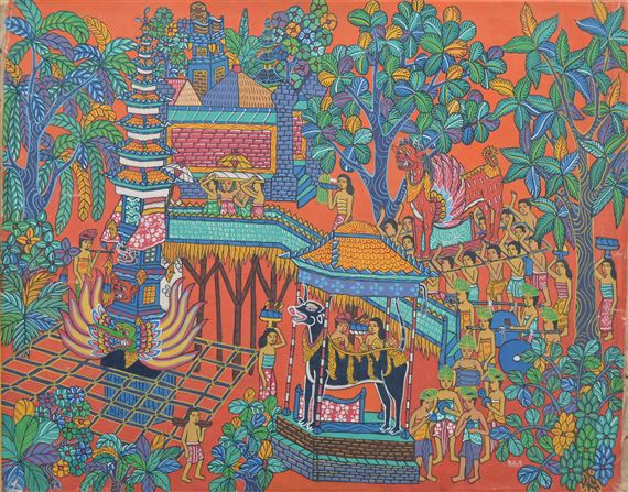 Upacara Ngaben by I Wayan Pugur