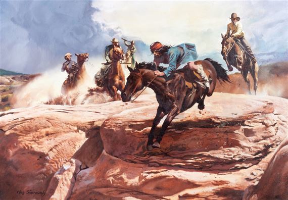 Exodus Horsethief by Oleg Stavrowsky