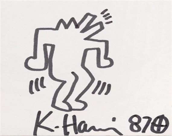 Keith Haring | Barking Dog (1987) | MutualArt