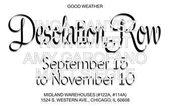 Midland Warehouses: Desolation Row - Good Weather