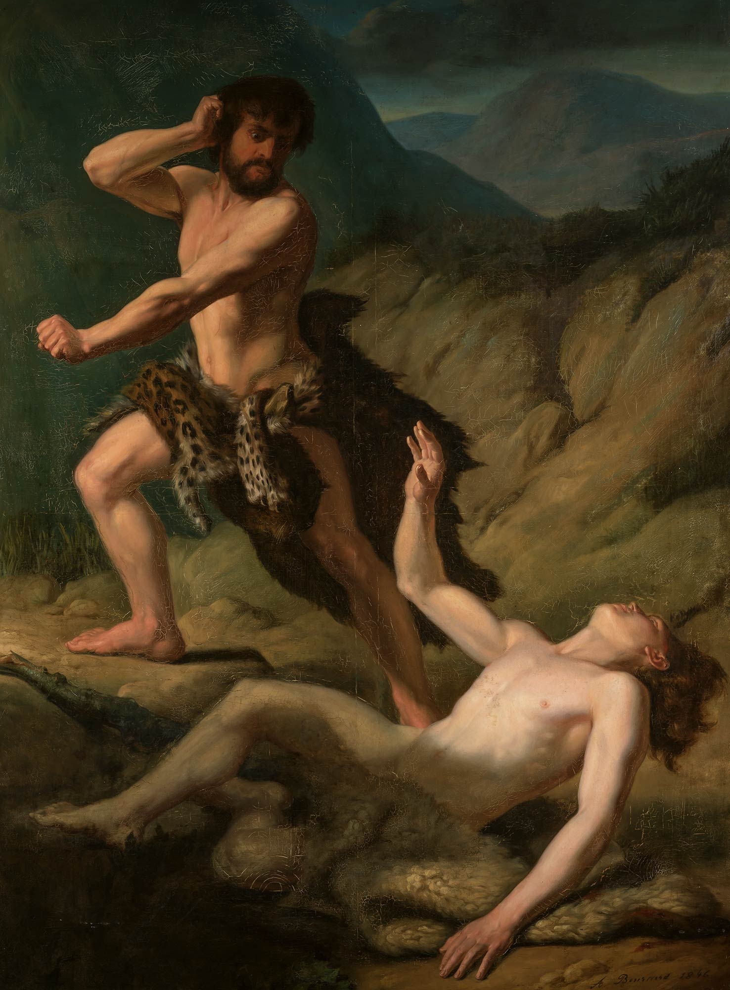Cain and Abel by French School, 19th Century