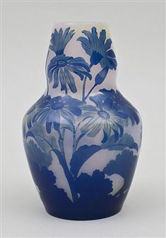 Jugendstil-Vase - Cristallerie de Saint-Louis
