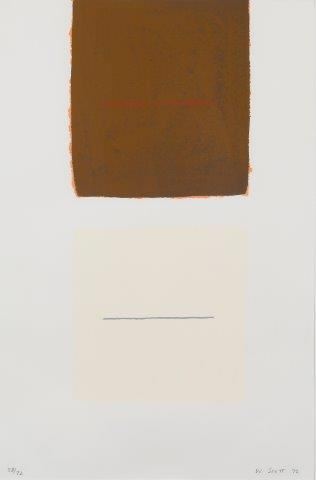 Untitled by William Scott, 1972