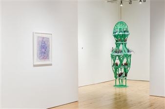 Expanding ‘Outside,’ Lisi Raskin and Jesse Harrod’s ‘Mending and Repair in Response’ at Fleisher Ollman