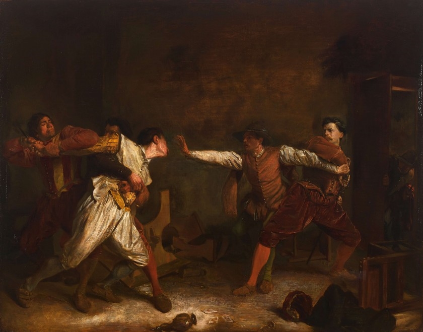 Jean-Louis-Ernest Meissonier | La rixe | MutualArt