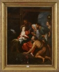 L'Adoration des bergers by Peter Paul Rubens