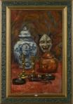 Nature morte aux objets asiatiques by Georges Creten, 1912