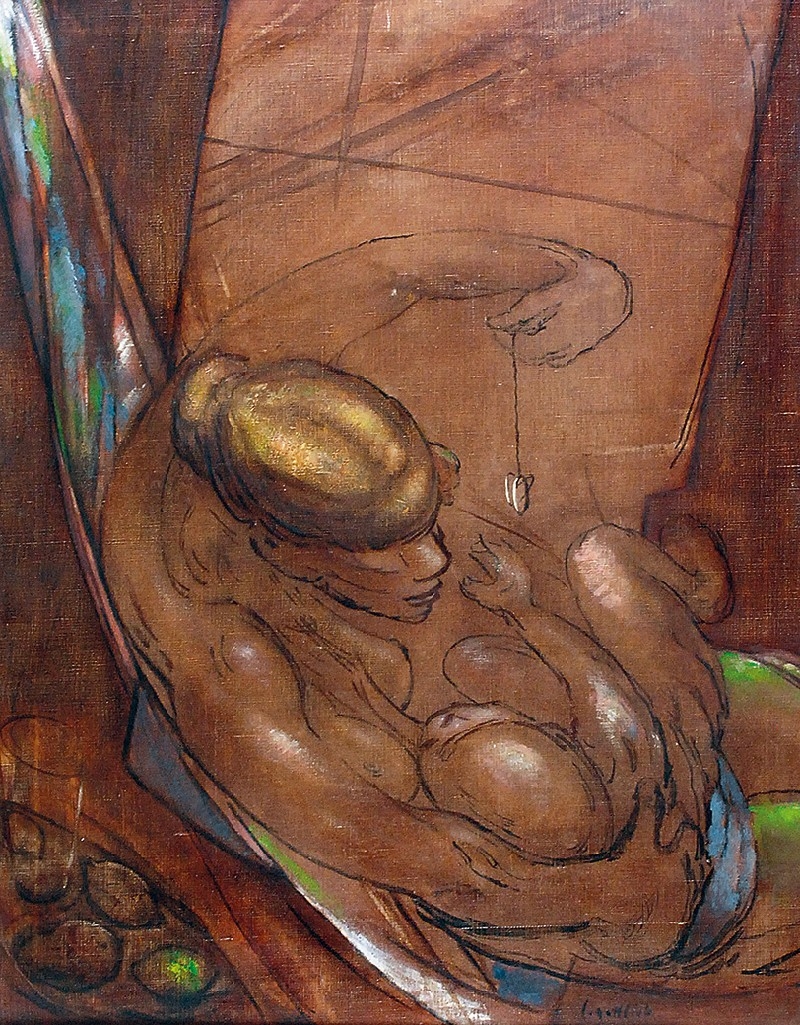 Artwork by Leopold Gottlieb, Ѳńٷɴ, Made of oil on canvas