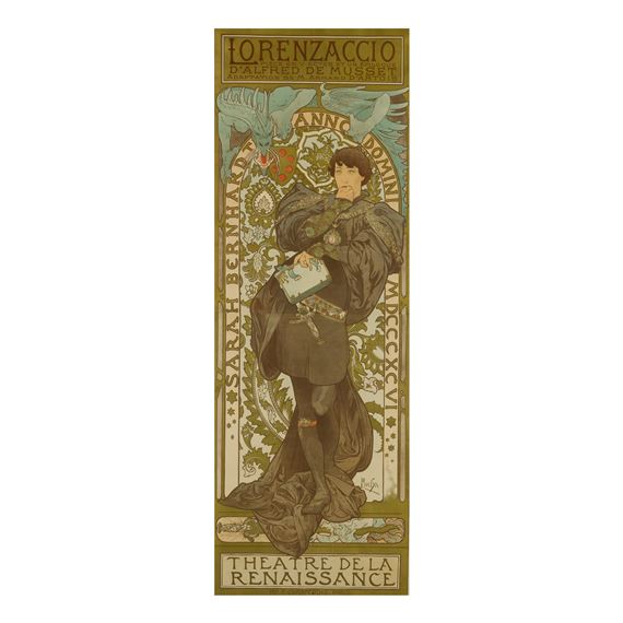 LORENZACCIO by Alphonse Mucha, 1896
