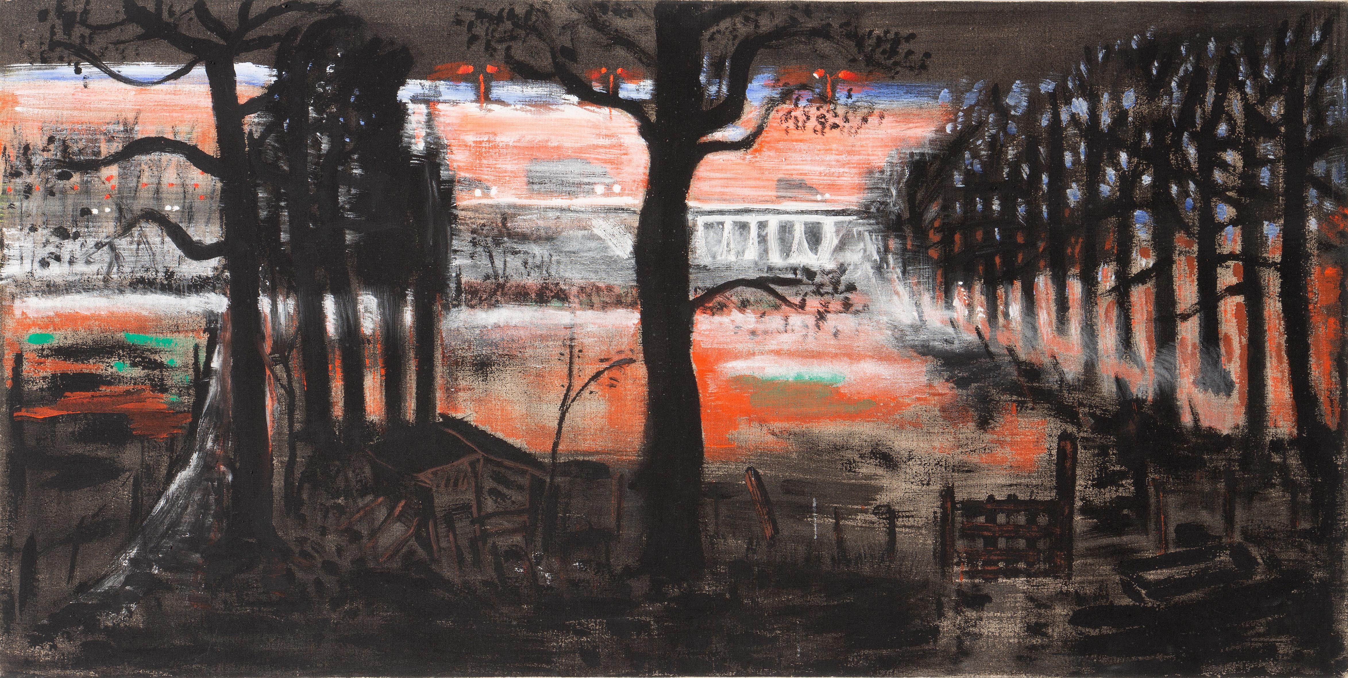 Artwork by Leon A. Adriaans, Untitled, Made of acrylic on canvas