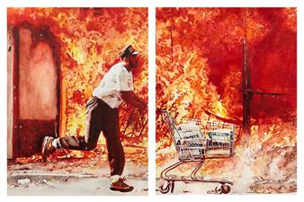 L.A. On Fire - Wilding Cran Gallery