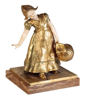 GIRL WITH PAIL - Charlotte H. Monginot