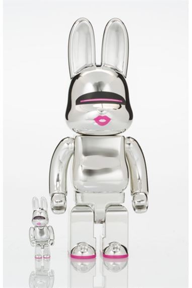 Rabbit 400% by Hajime Sorayama, Be@rbrick , 2017