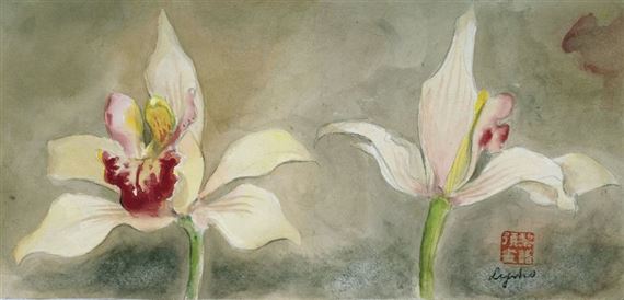 Deux Orchidées by Lê Ph?