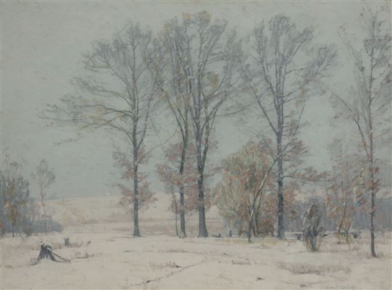 Snow Flurries by John Fabian Carlson