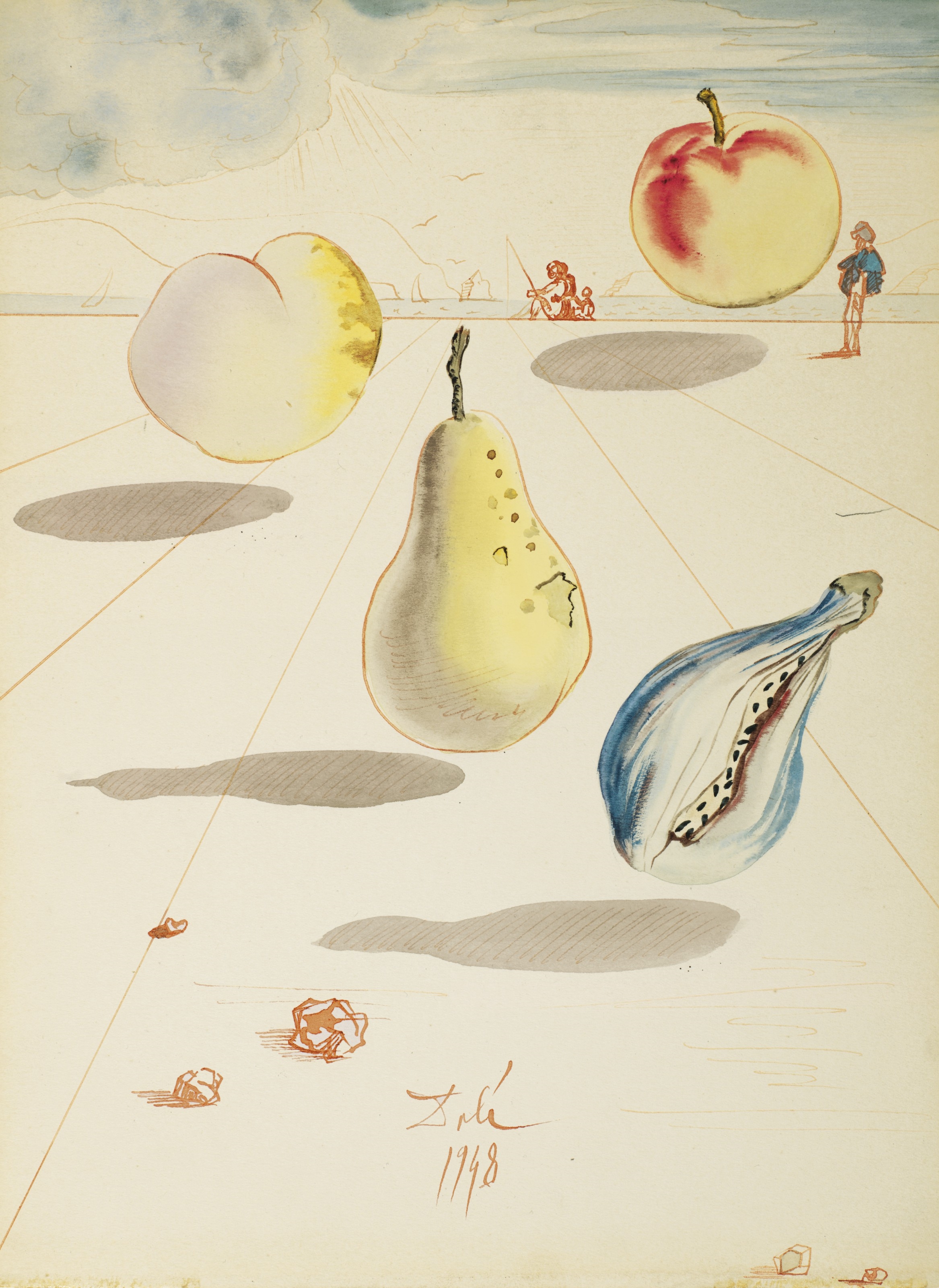 Salvador Dalí Fruits (1948) MutualArt
