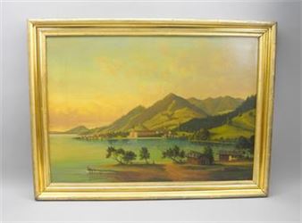 Abend am Tegernsee - Otto Krafft