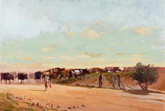 Herding Cattle by Willem Boshoff