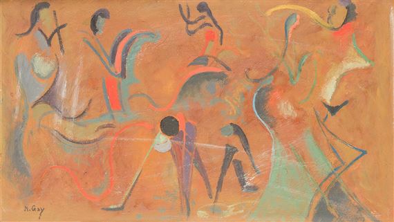 Etudes de Personnages - Jean-Maurice Gay