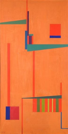 Composition fond Orange