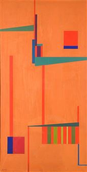 Composition fond Orange - Jean-Maurice Gay
