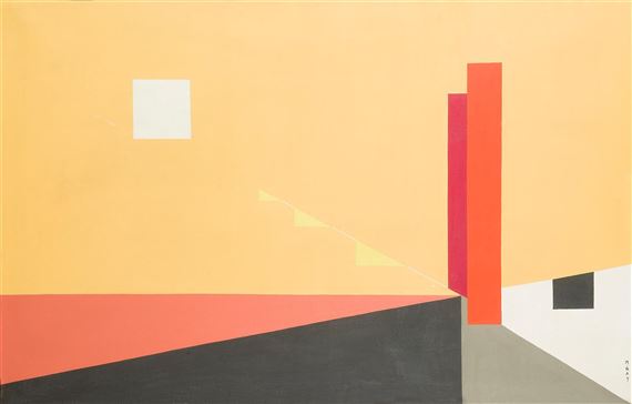 Composition Jaune by Jean-Maurice Gay