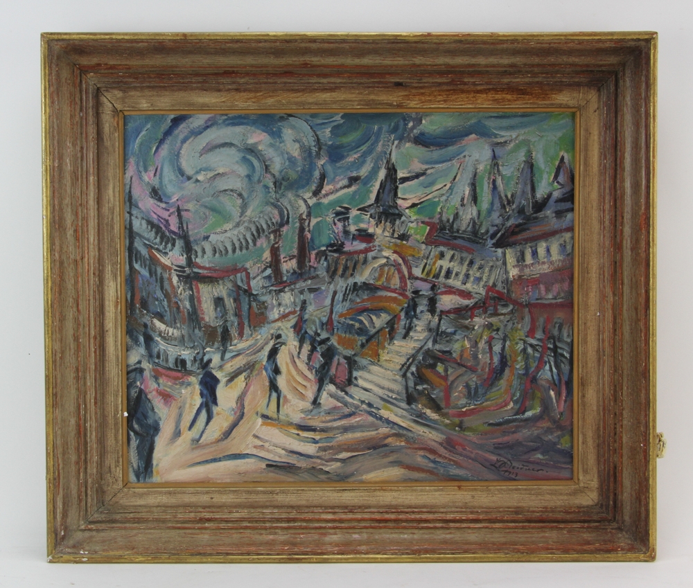 Cityscape by Ludwig Meidner