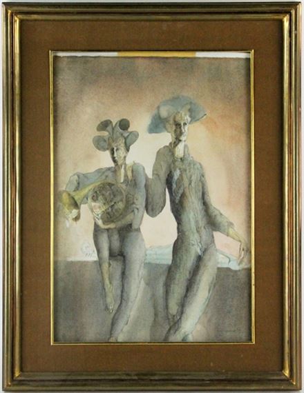 Cornista Con Asesor by Luis Granda