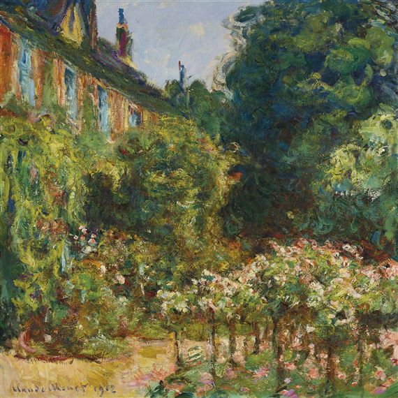 La maison de l'artiste à Giverny by Claude Monet, 1912, Painted in 1912