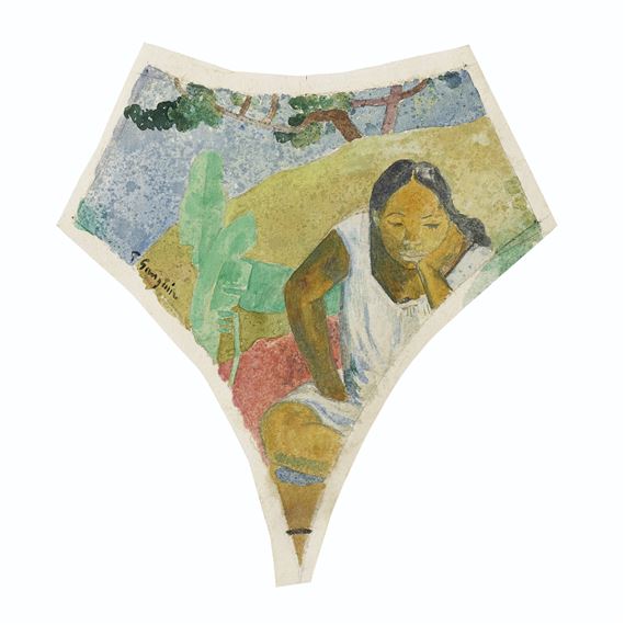 La Boudeuse by Paul Gauguin, Executed circa 1894