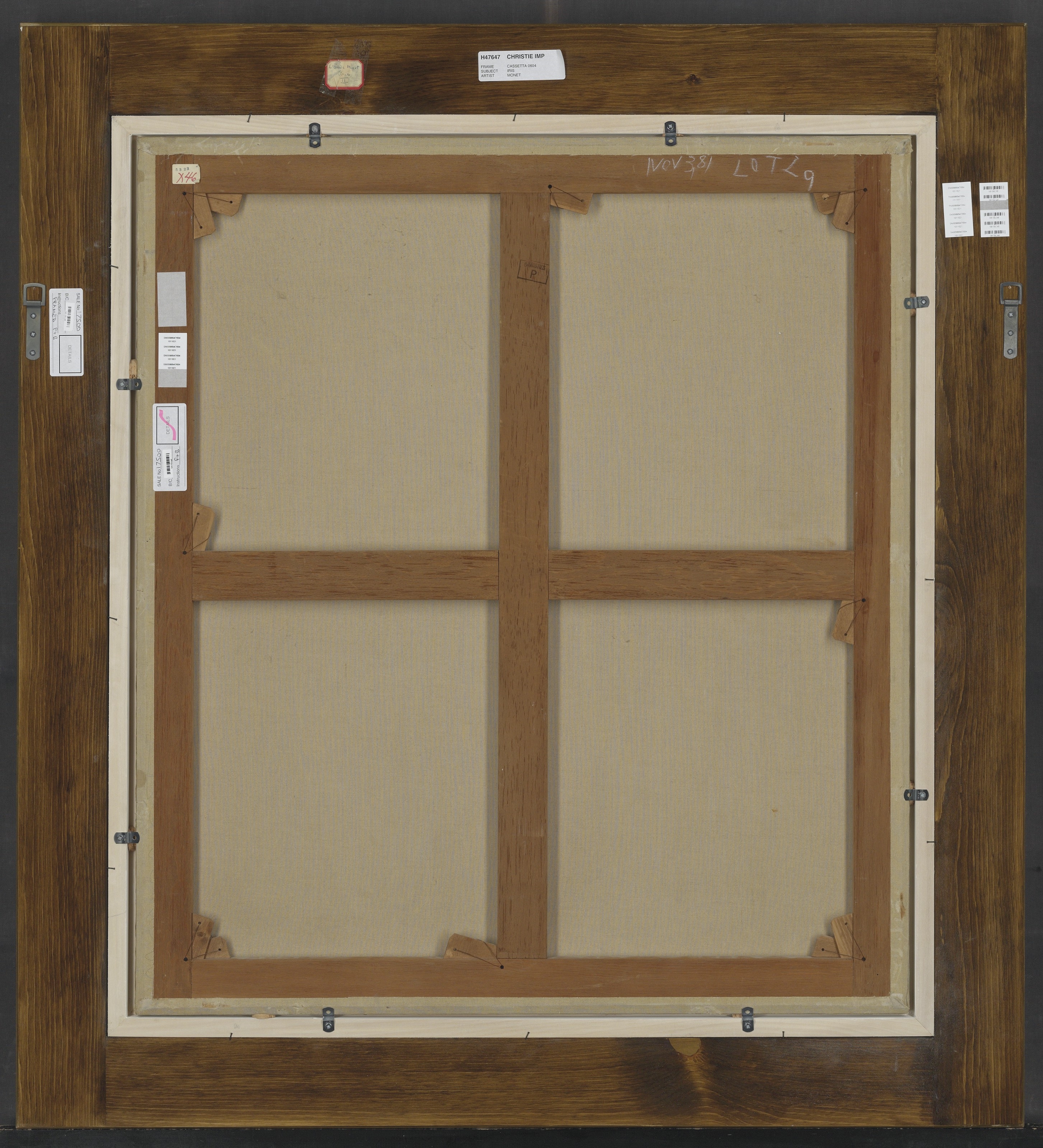 Artwork by Claude Monet, Iris, Made of oil on canvas