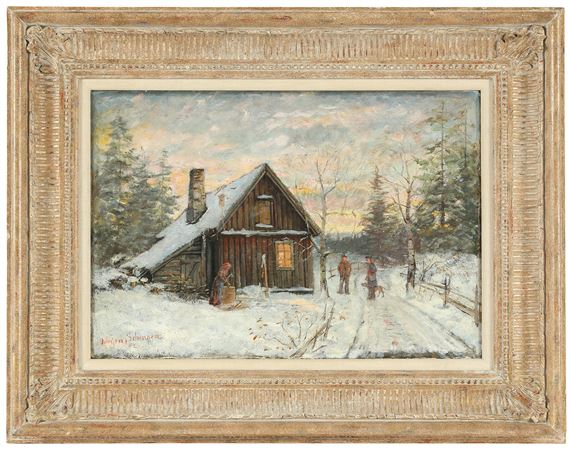 Vinterlandskap by Jørgen Sørensen