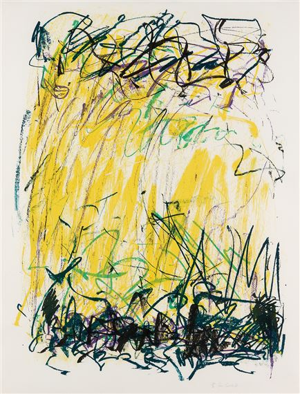 Sides of a River II by Joan Mitchell, 1981