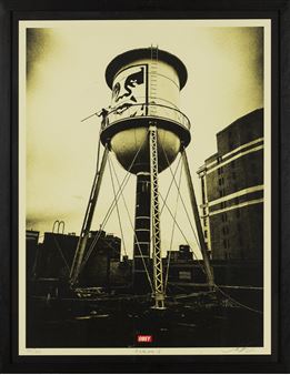 Three works: COVERT TO OVERT - Shepard Fairey