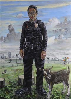 Amer Kobaslija’s Paintings Imagine the Future of the Gulf Coast Landscape