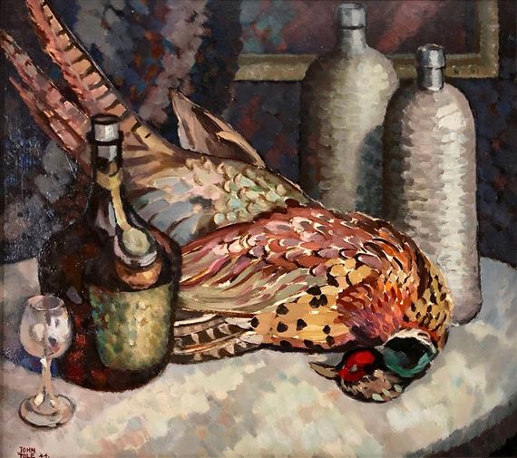 Still Life with Pheasant by John Tole, 1944