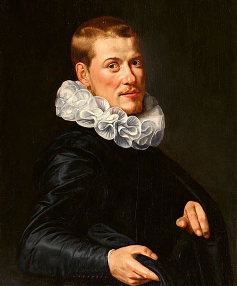  Portrait of a Young Man in a White Ruff by Thomas de Keyser