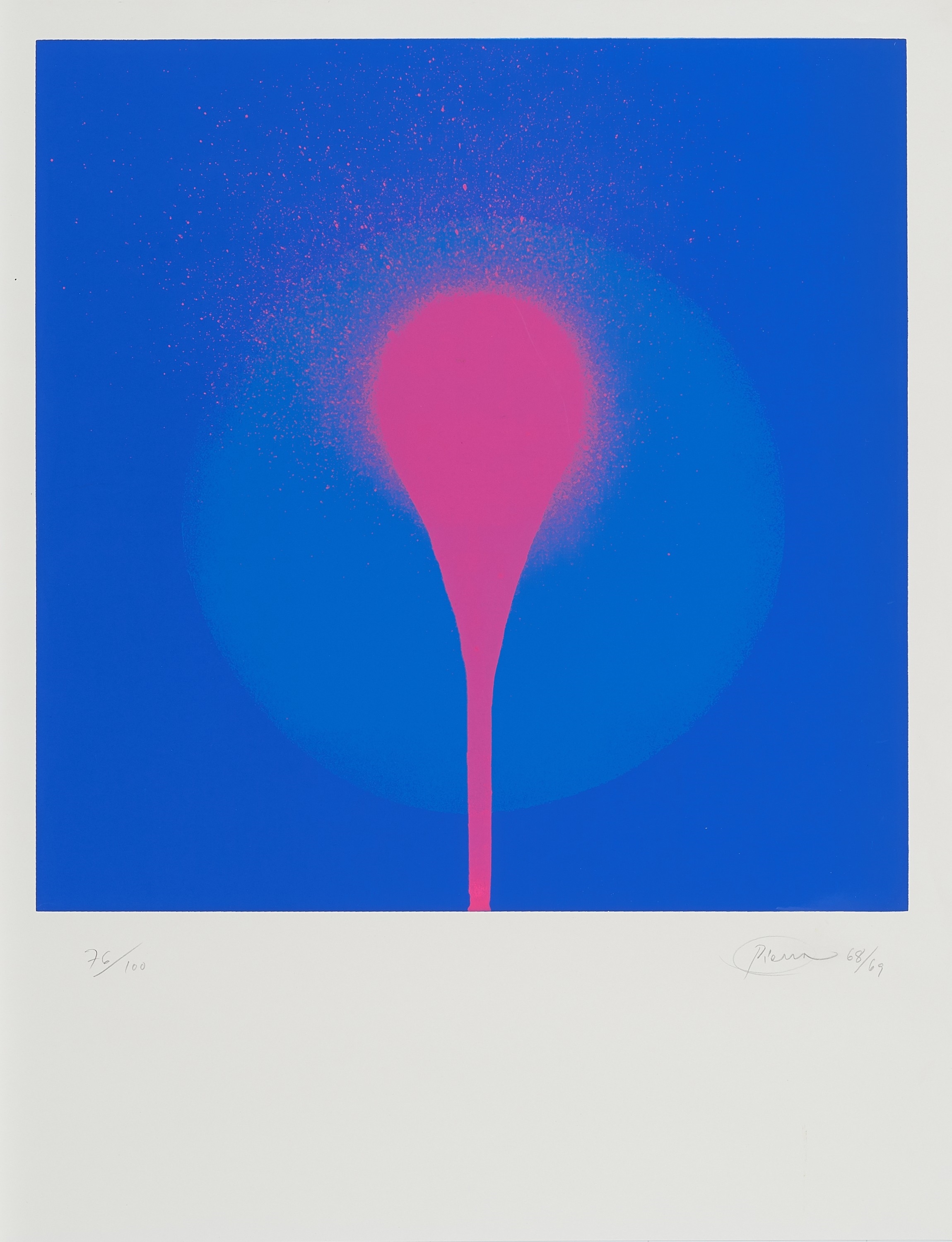 Otto Piene | Teleblue (1968 - 1969) | MutualArt