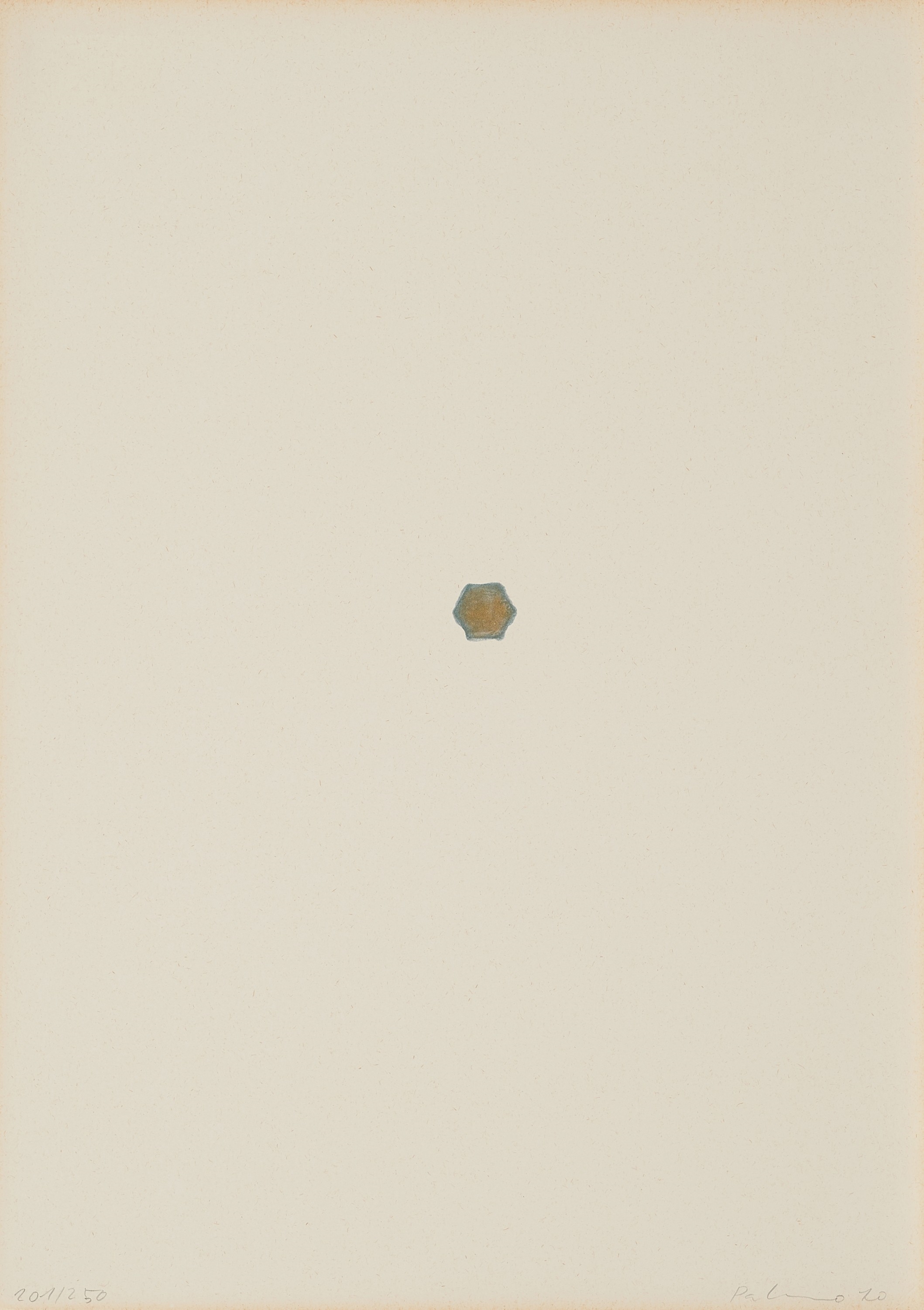 Artwork by Blinky Palermo, Untitled, Made of Colour offset print on offset card