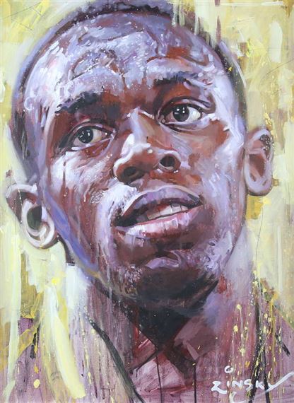 Usain Bolt by Zinsky