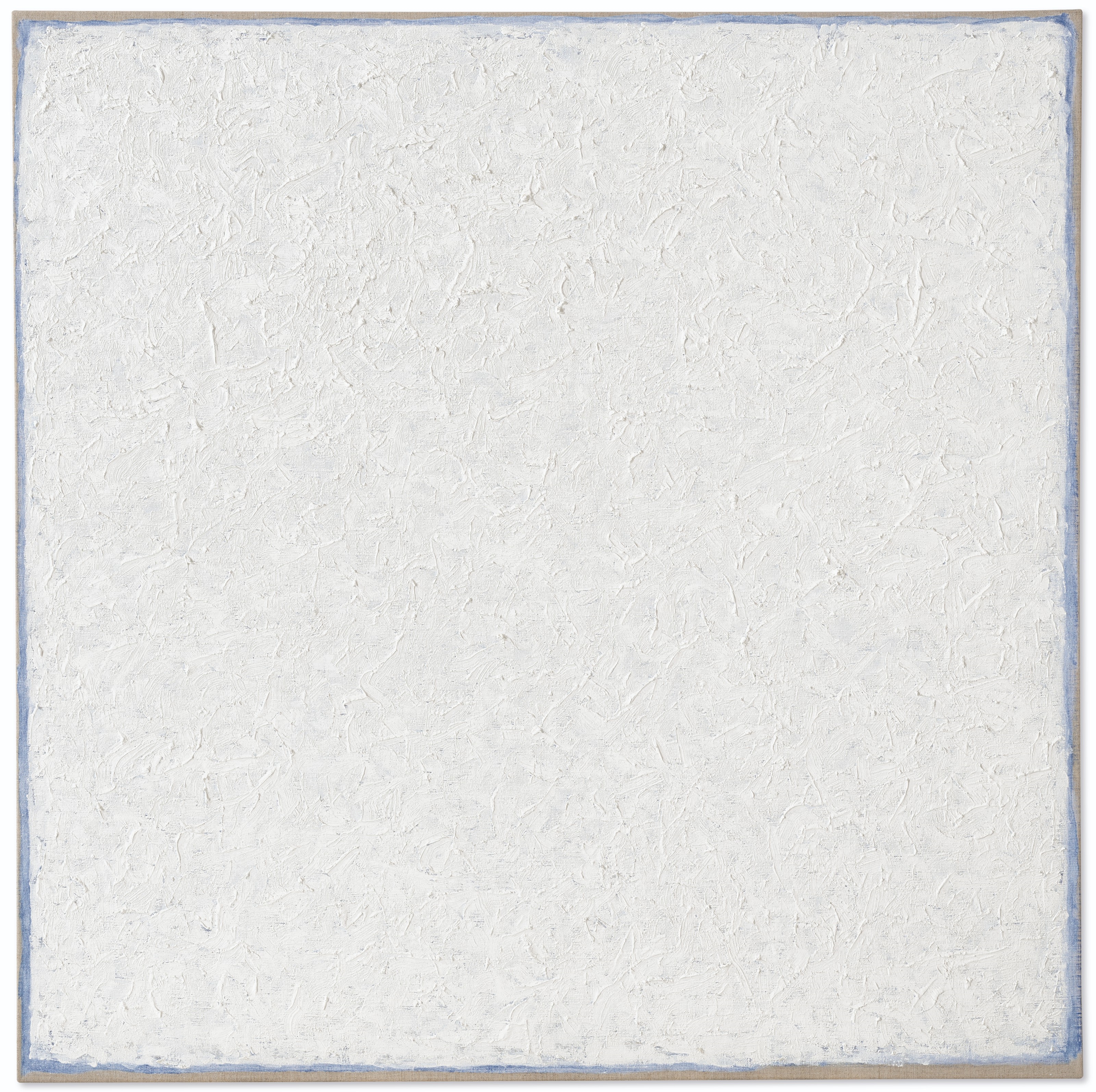 Artwork by Robert Ryman, Times, Made of oil on canvas