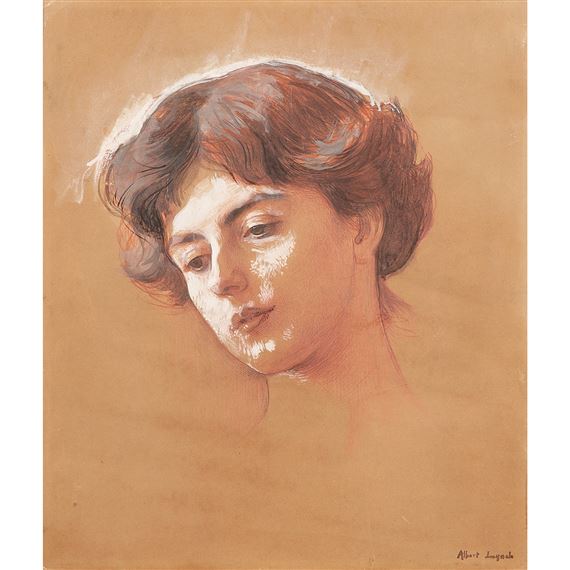 PORTRAIT DE FEMME by Albert Lynch