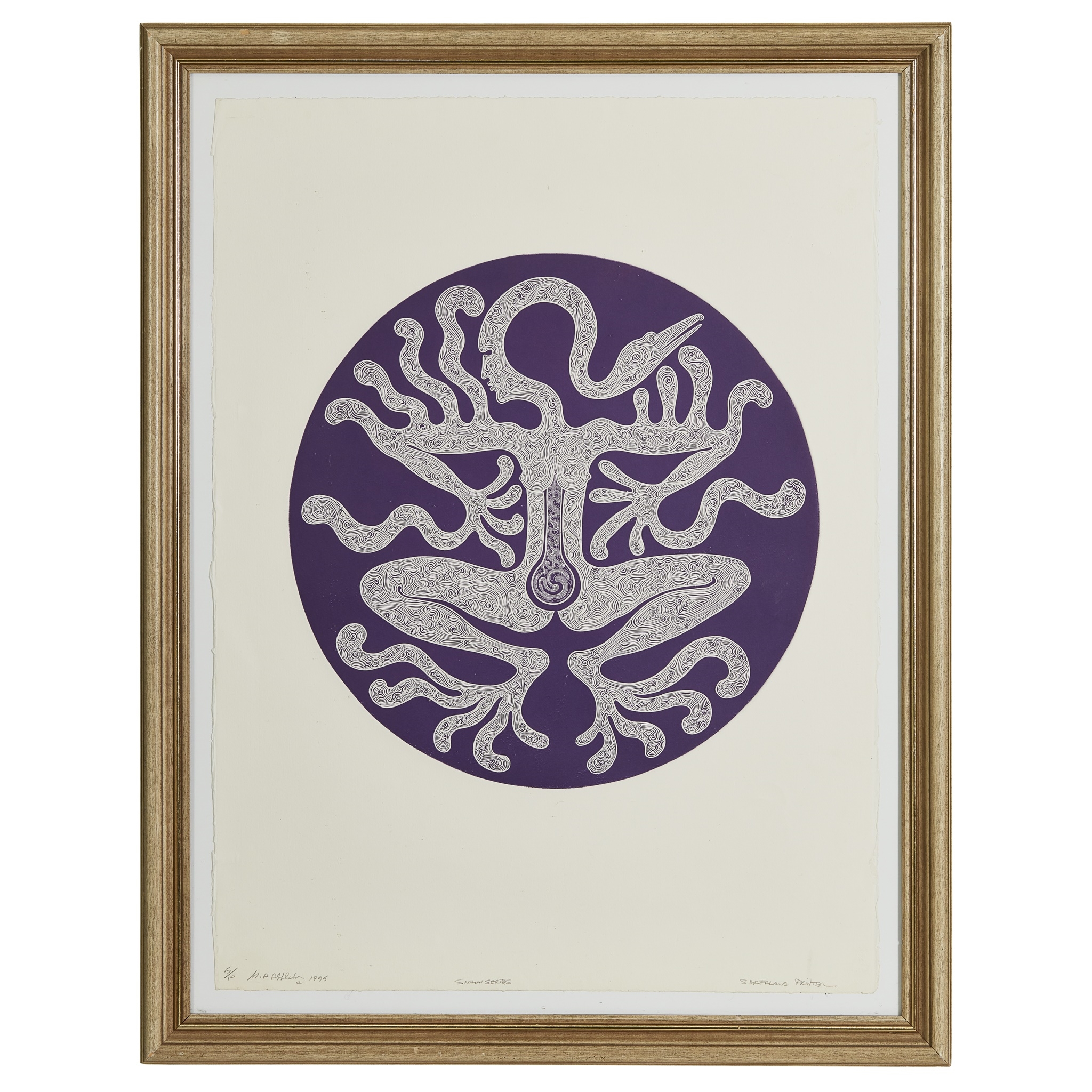 Malcolm Appleby Leda and the Swan, Swann Series (1995) MutualArt